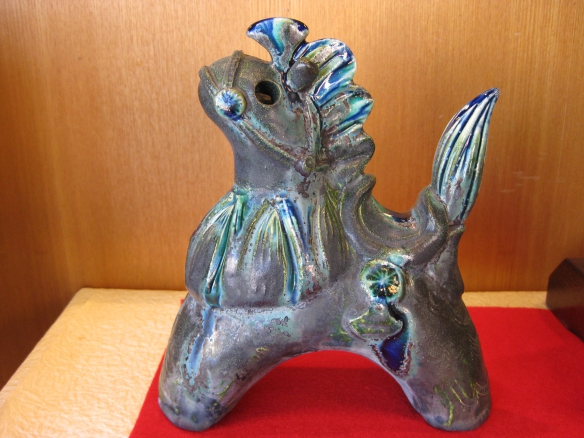 【青銅釉の馬（午）】の画像