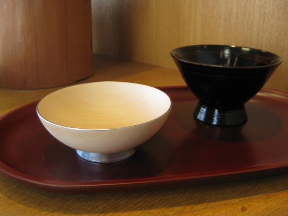 【漆器の盃（山中塗）】の画像